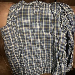 DXL Plaid button up shirt
4 XLT